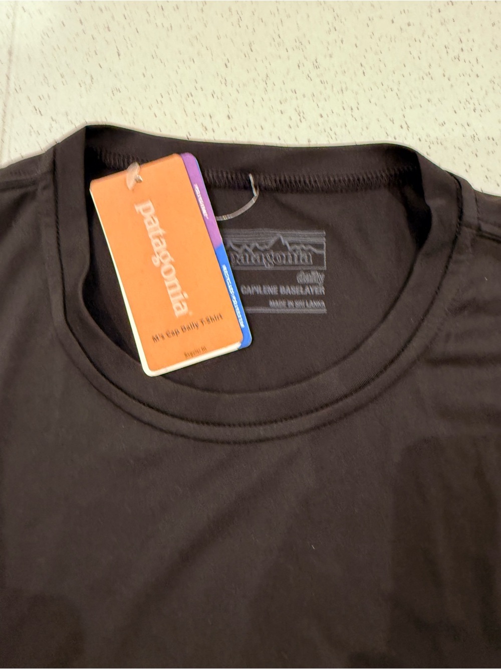 Patagonia Men’s Short Sleeve Crew Tee - Black